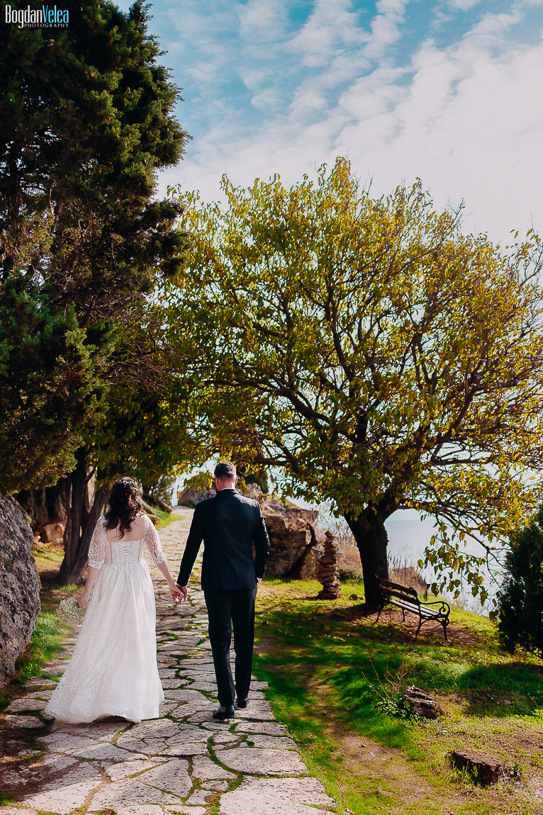 sedinta foto dupa nunta - trash the dress in Bulgaria