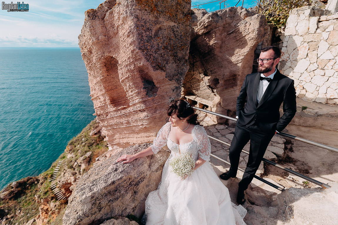 sedinta foto dupa nunta - trash the dress in Bulgaria