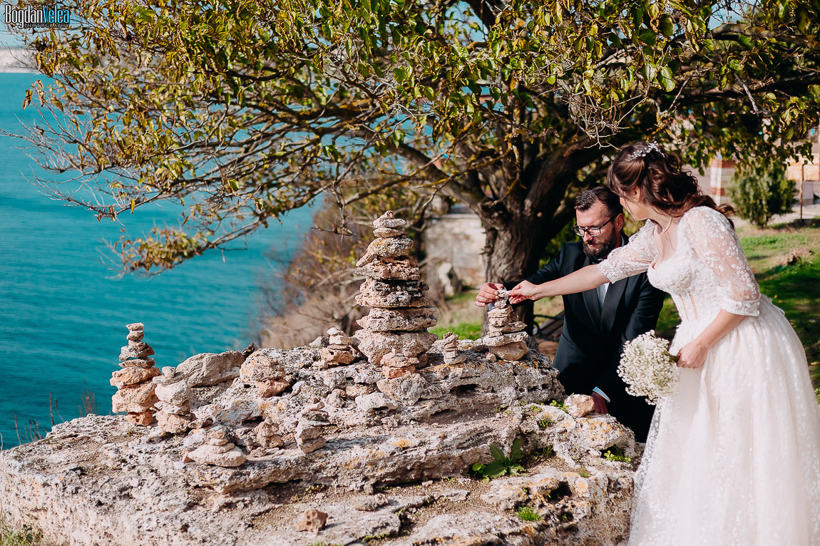 sedinta foto dupa nunta - trash the dress in Bulgaria