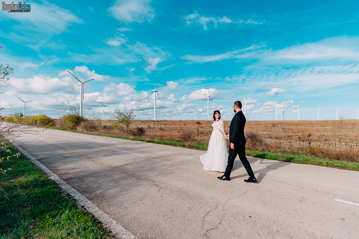 sedinta foto dupa nunta - trash the dress in Bulgaria