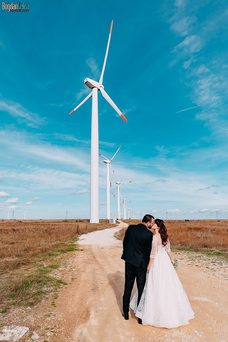sedinta foto dupa nunta - trash the dress in Bulgaria