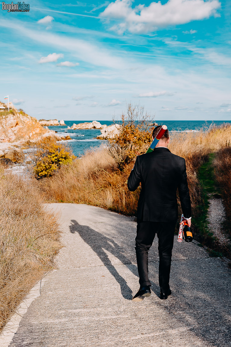 sedinta foto dupa nunta - trash the dress in Bulgaria