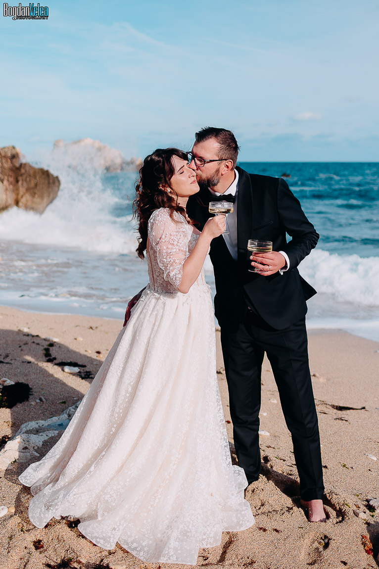 sedinta foto dupa nunta - trash the dress in Bulgaria