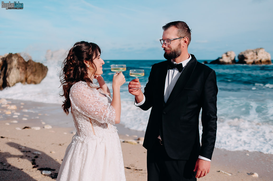 sedinta foto dupa nunta - trash the dress in Bulgaria