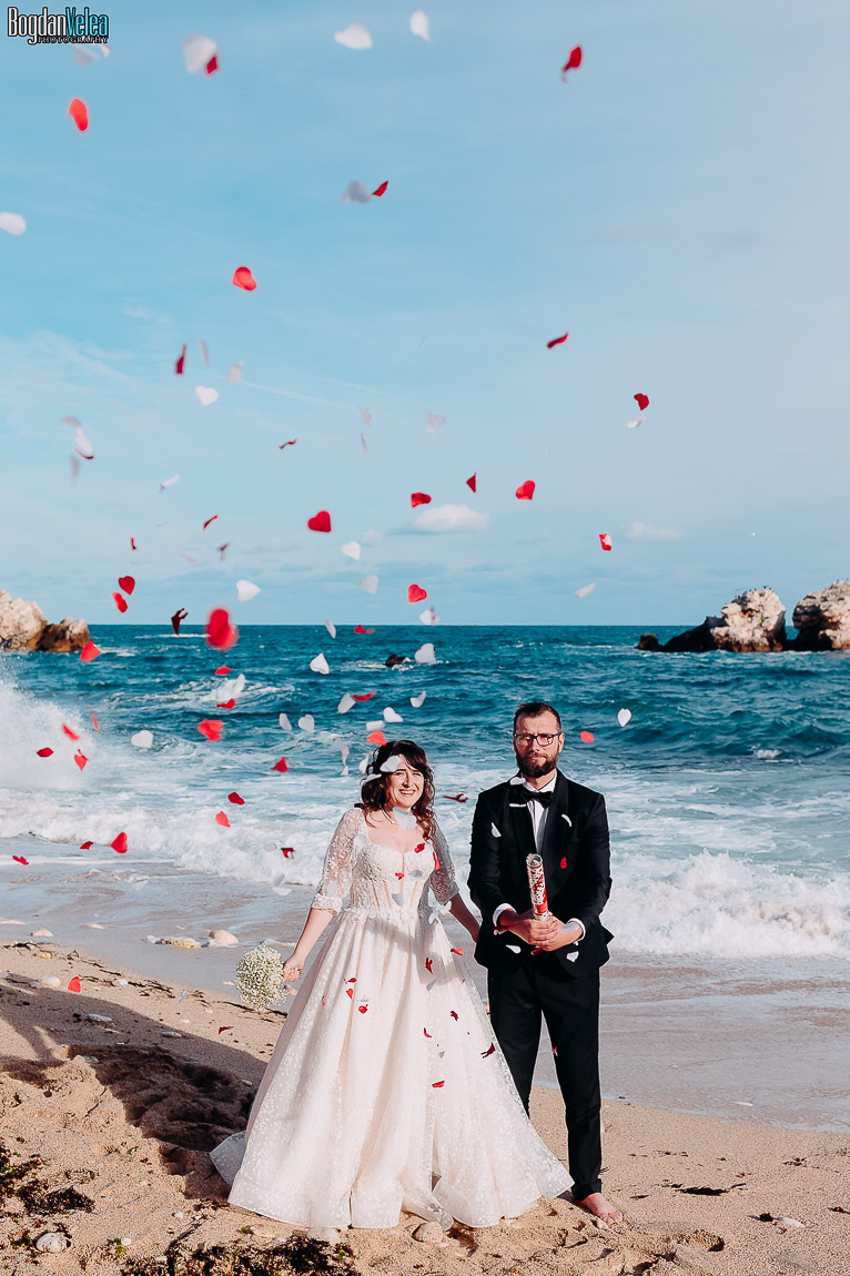 sedinta foto dupa nunta - trash the dress in Bulgaria