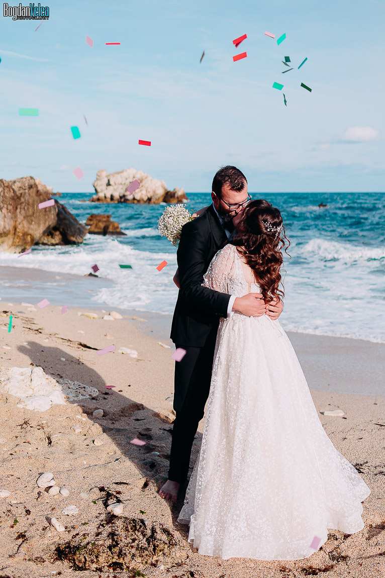 sedinta foto dupa nunta - trash the dress in Bulgaria