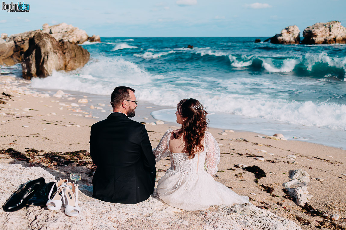 sedinta foto dupa nunta - trash the dress in Bulgaria
