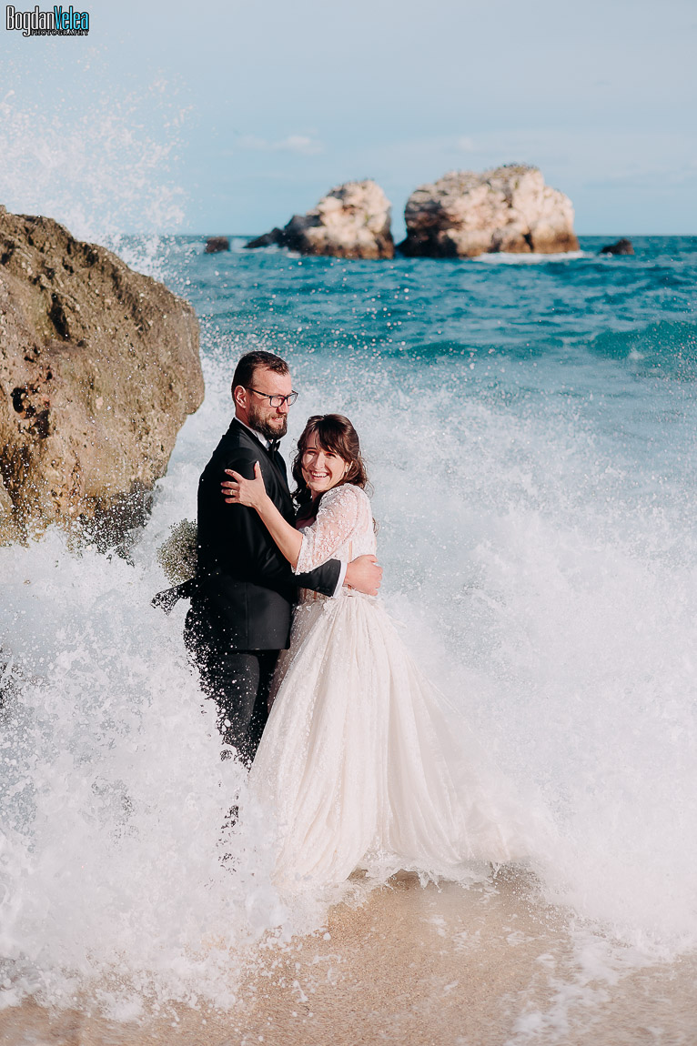 sedinta foto dupa nunta - trash the dress in Bulgaria
