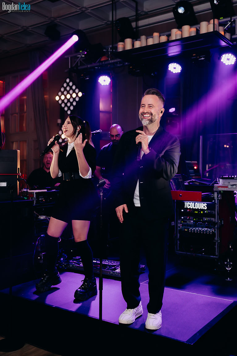 formație botez The Colours muzică live eveniment familie