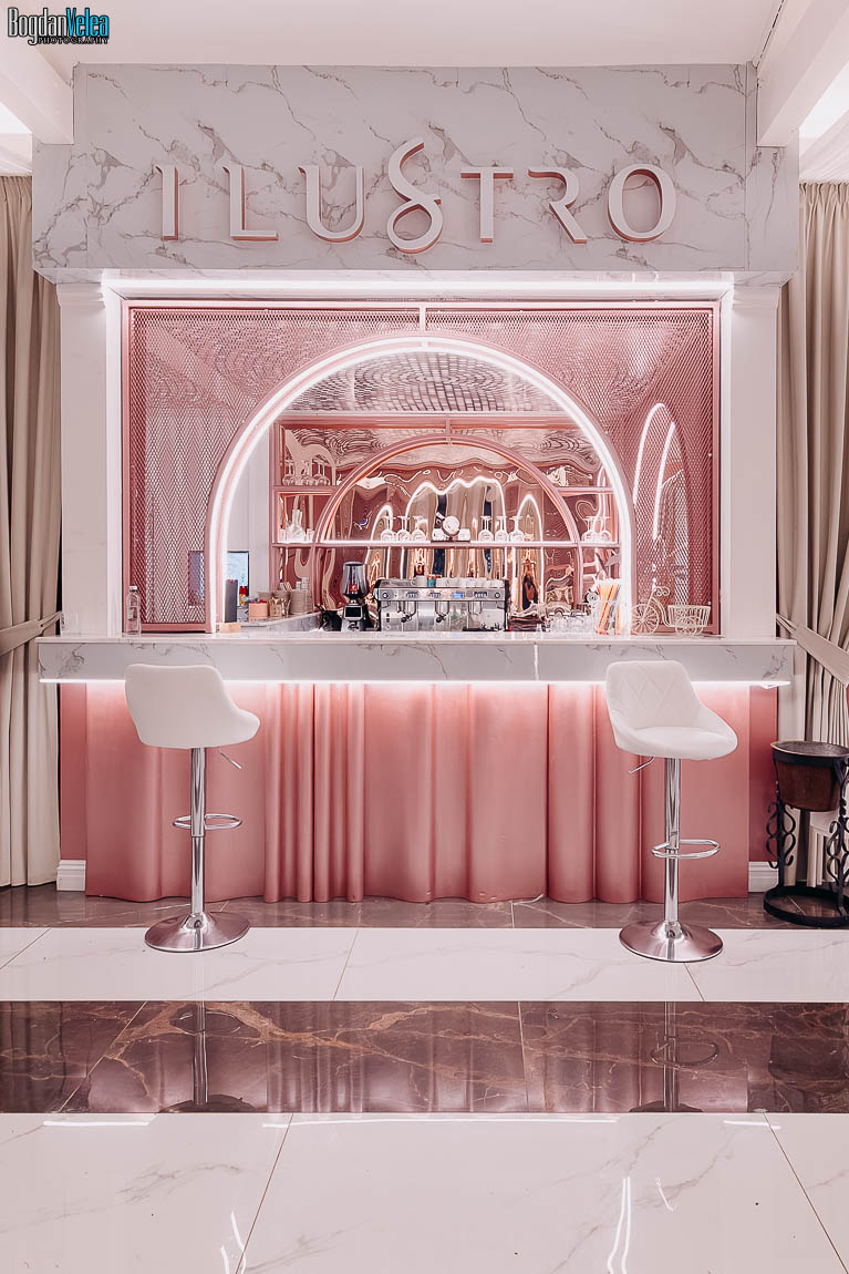 Amenajarea salonului ILUSTRO Casa Comana pentru nuntă