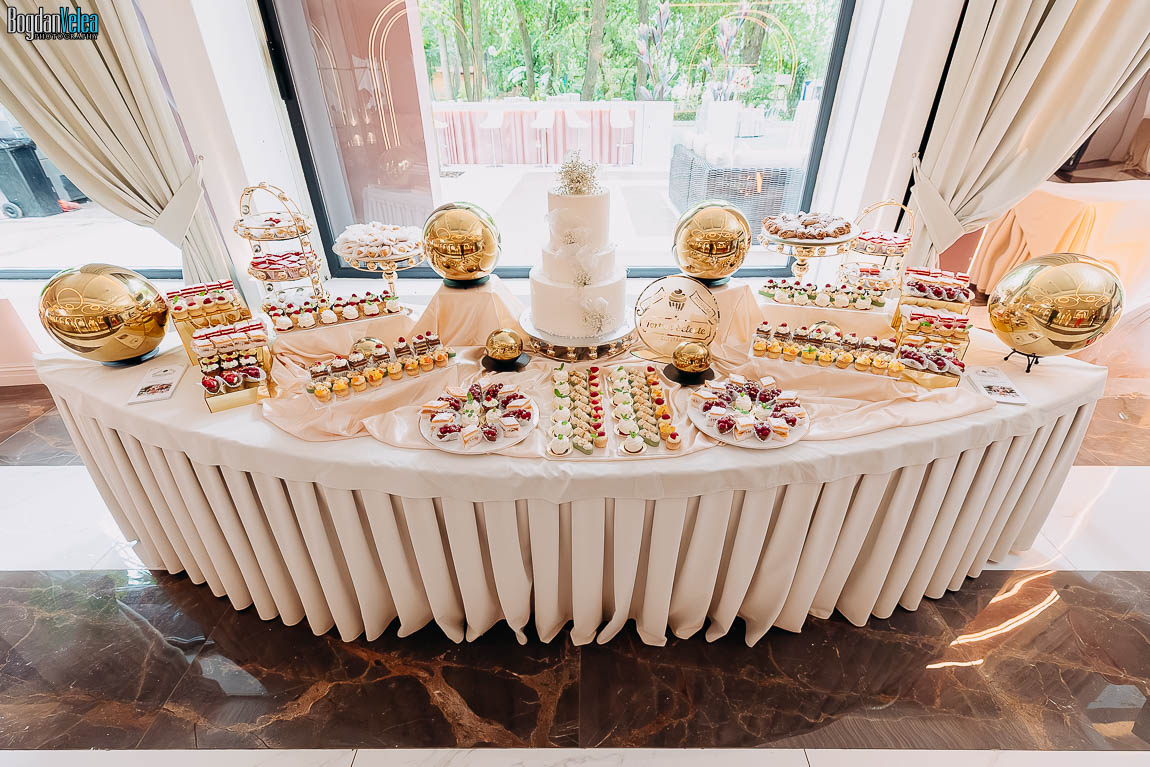 Candy bar în salonul ILUSTRO Casa Comana