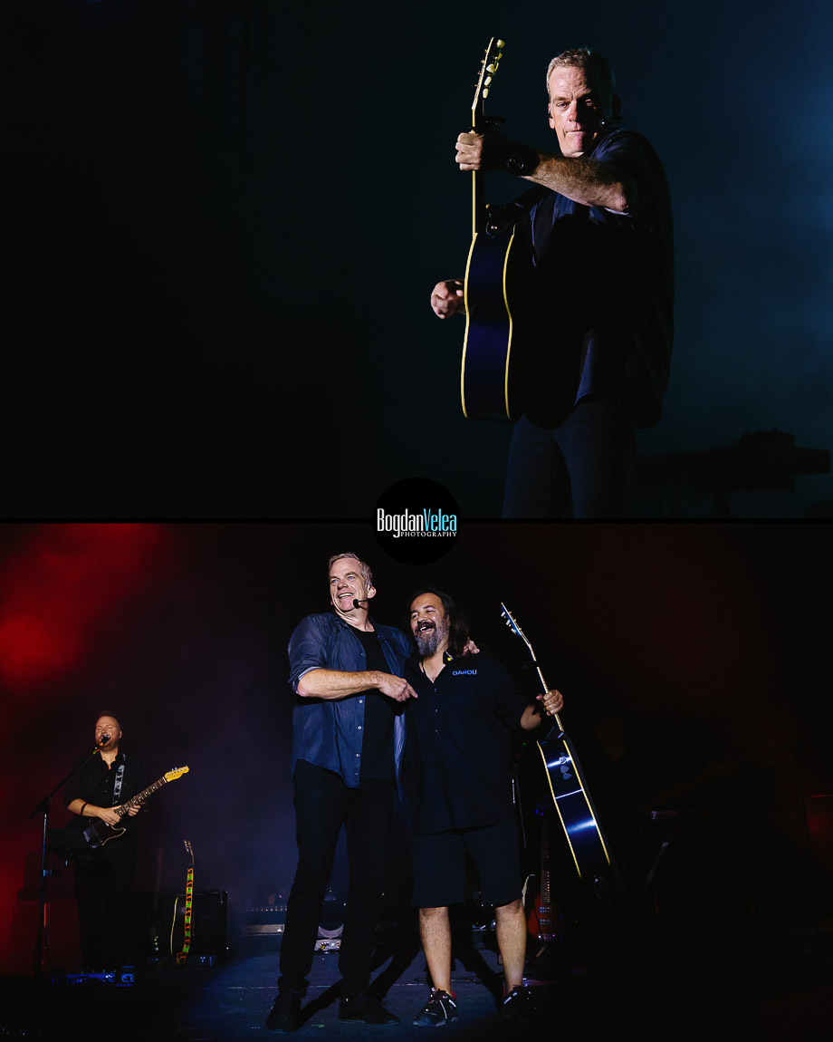 Garou pe scena Arenelor Romane, fotografie de concert