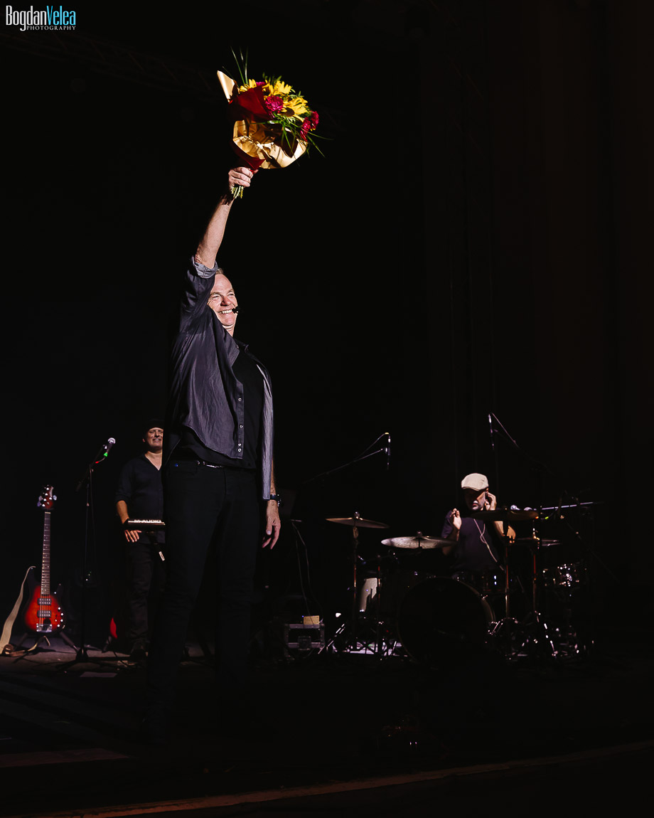 Garou în concert la București, imagine de la Arenele Romane